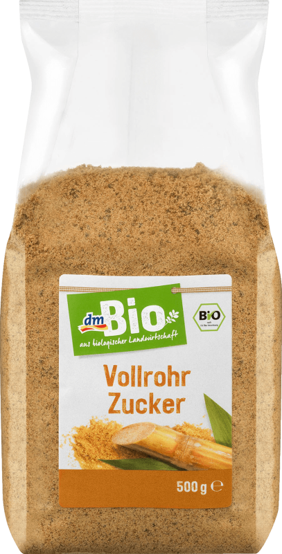 Bio_Vollrohrzucker_DM Bio-Vollrohrzucker für Kombucha, Wasserkefir und Ginger Root Beer (Ginger Root Kefir)