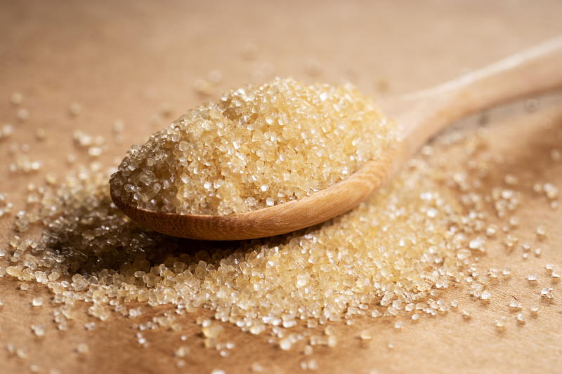 Bio_Rohrohrzucker Mild und dezent im Geschmack: Bio Rohrohrzucker