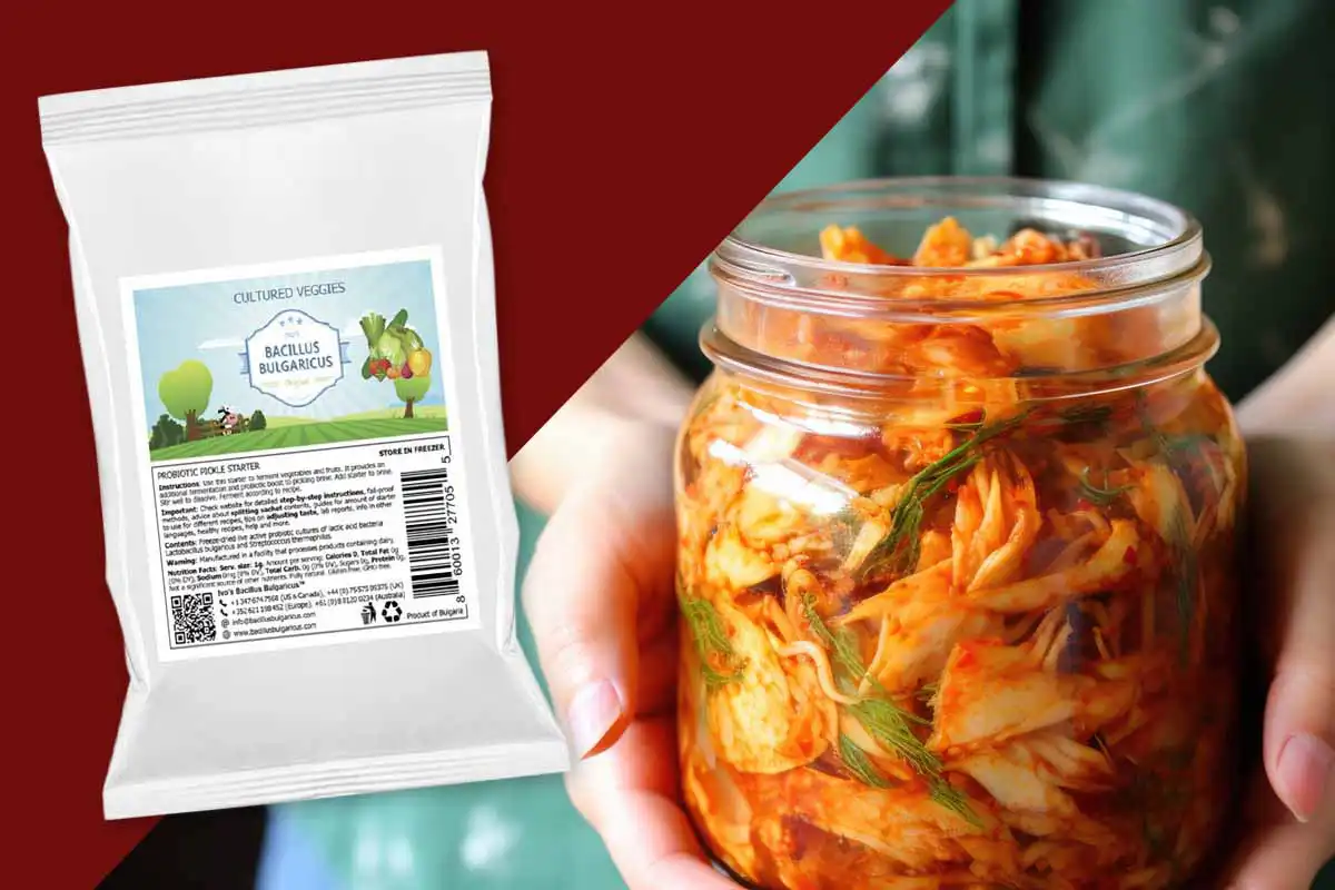 Cultured Veggies – Fermentation Starter for Vegetables (2-Pack)